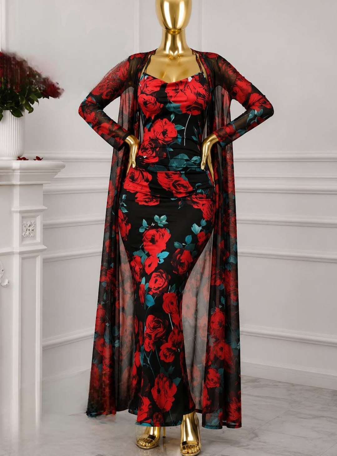 Long Lingerie with Robe