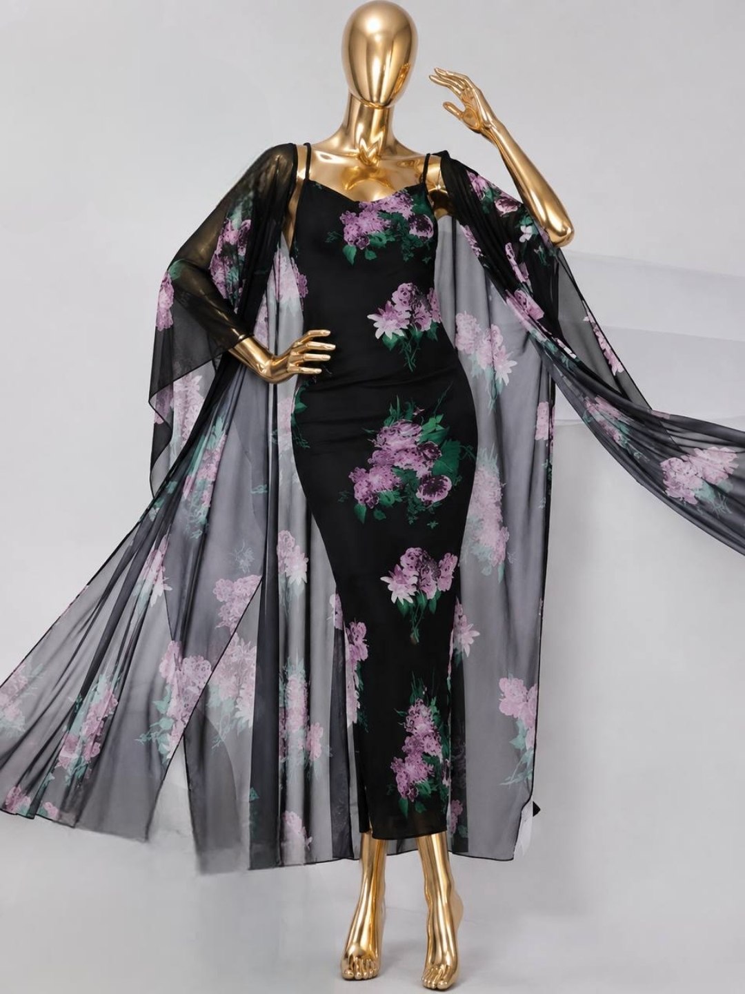 Long Lingerie with Robe