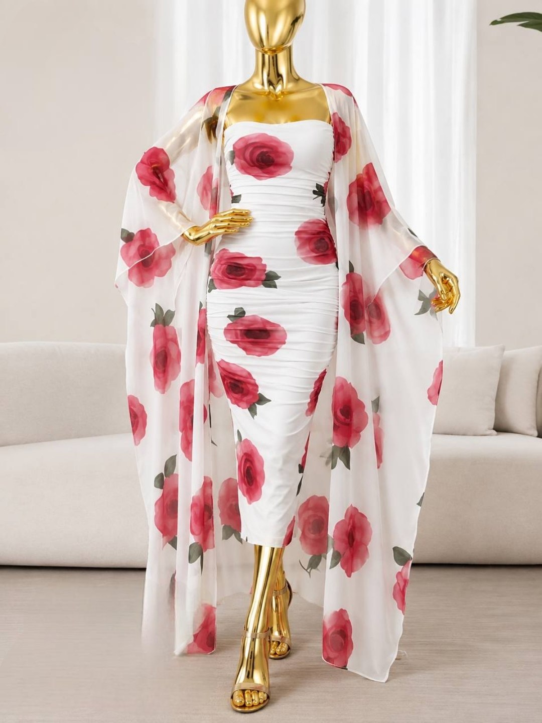 Long Lingerie with Robe
