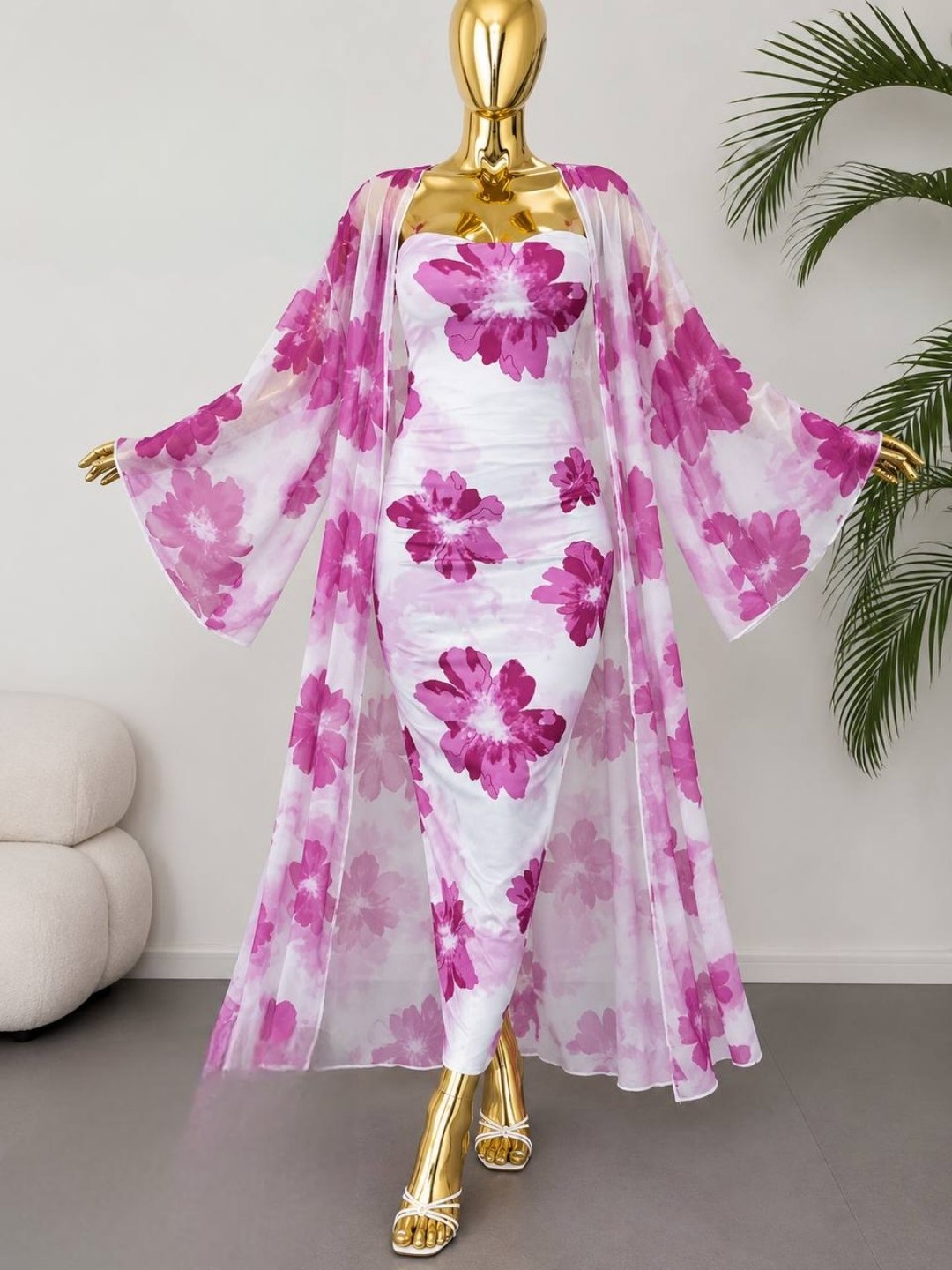 Long Lingerie with Robe