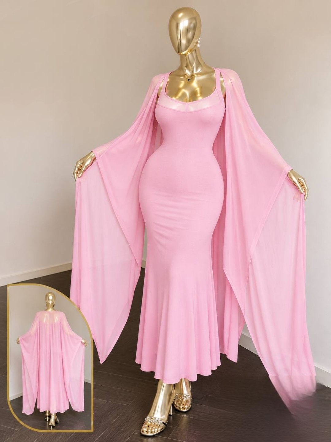 Long Lingerie with robe