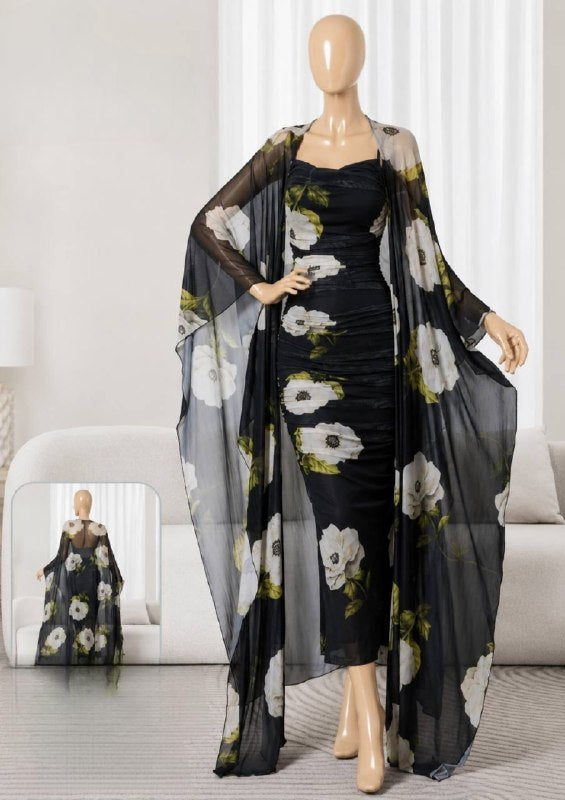 Long lingerie with robe