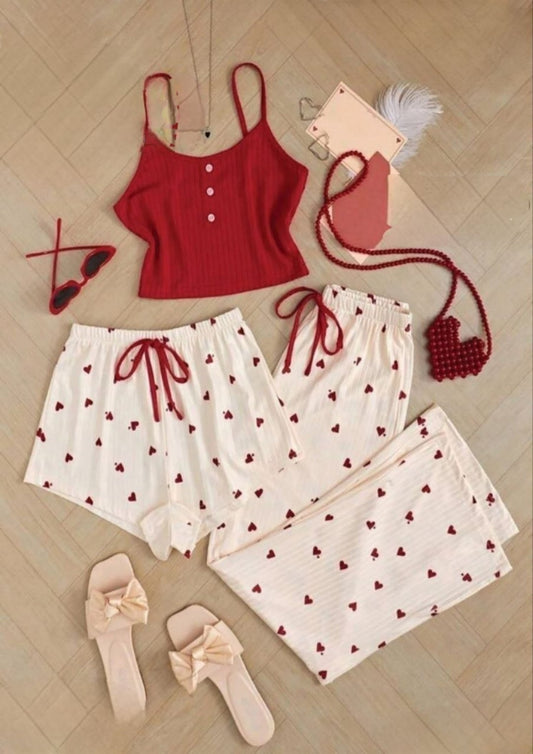 3 Pieces Pajama Summer