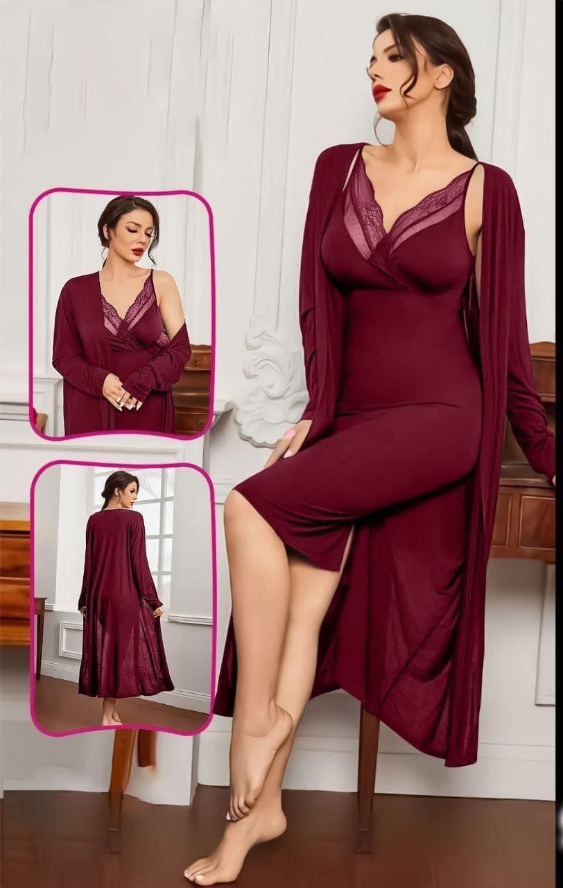 Long Lingerie with Robe