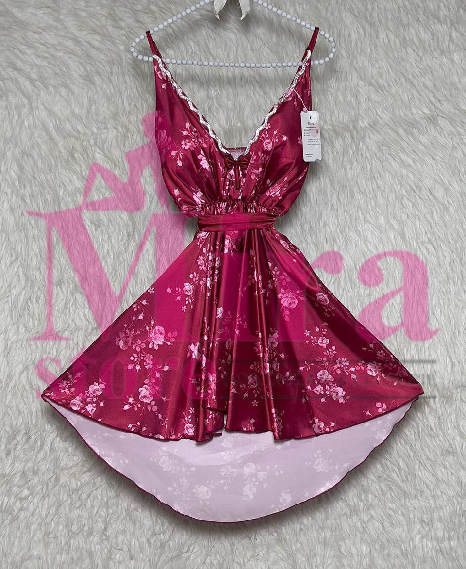 Short Silk Lingerie