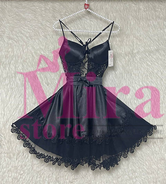 Short Silk Lingerie