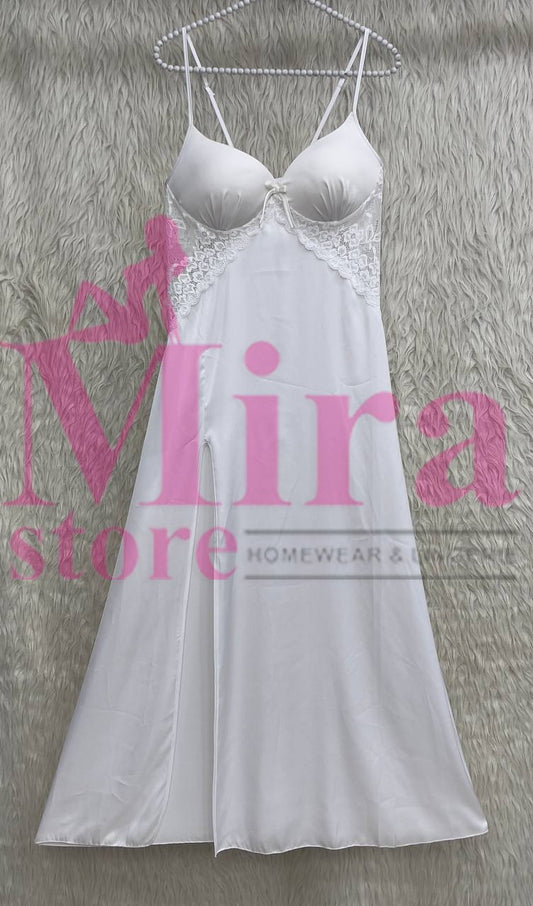 Long Silk Lingerie