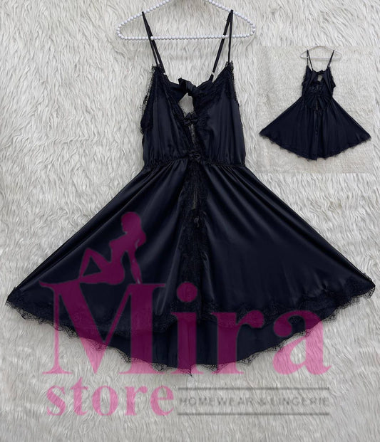 Short Silk Lingerie