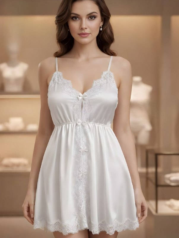 Short Silk Lingerie