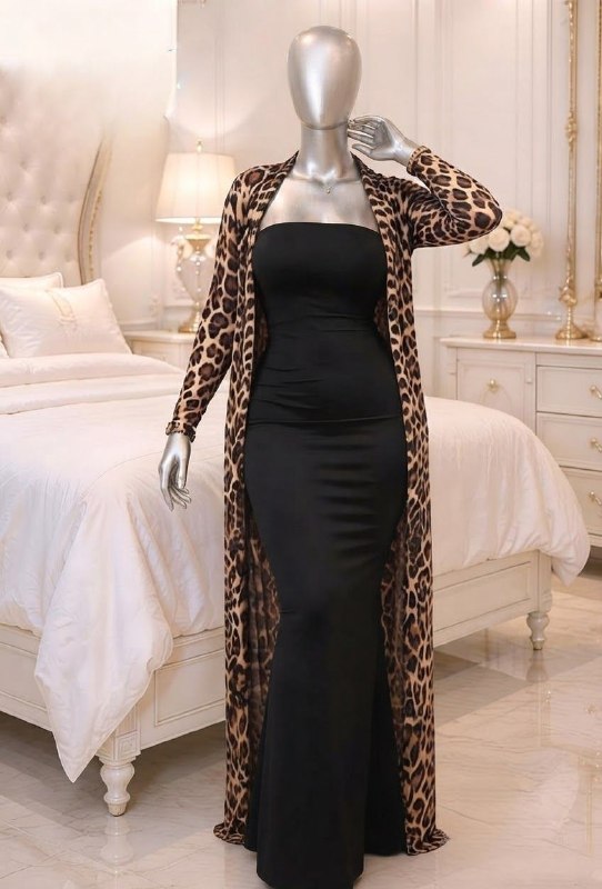 Long Lingerie With Robe