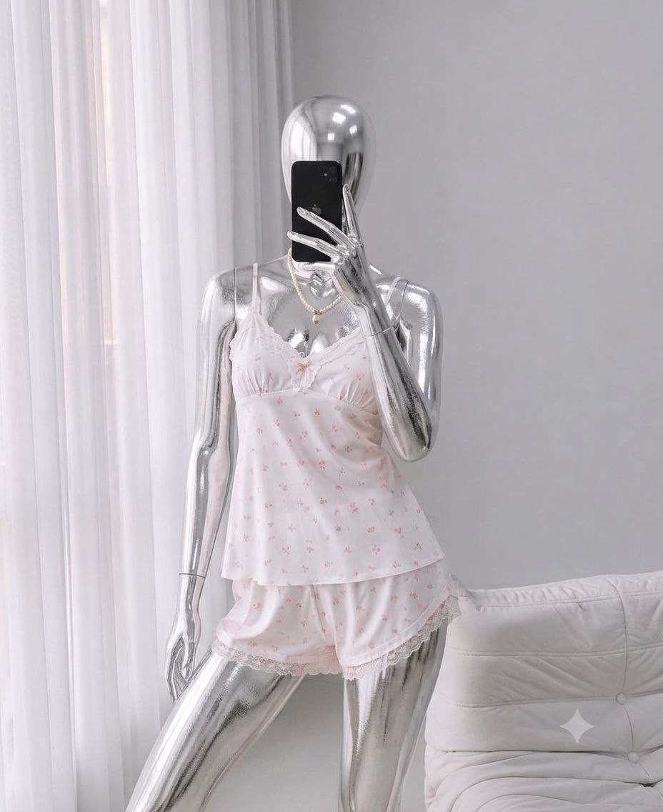 Pajama Short Silk