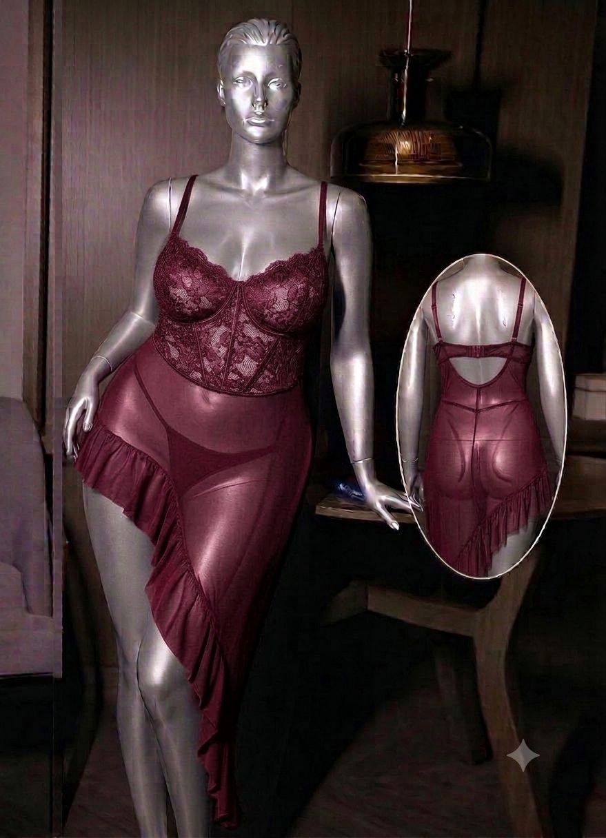 Long Lingerie Big Size