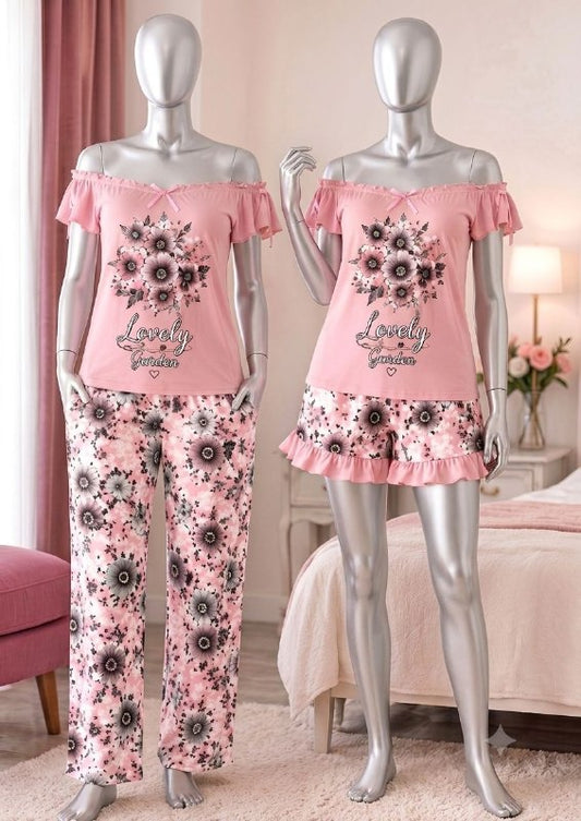 4 Pieces Pajama Summer