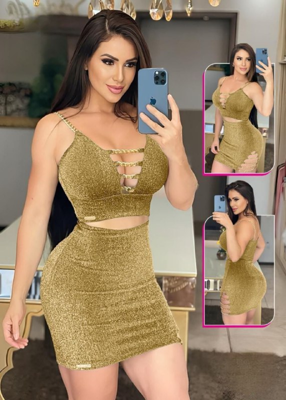 2 Pieces Short Lingerie