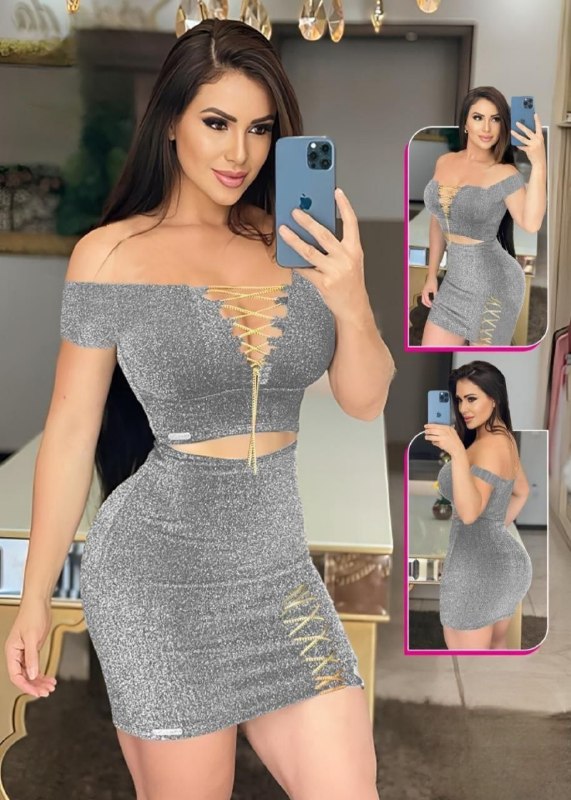 2 Pieces Short Lingerie