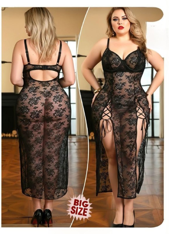 Long Lingerie big size