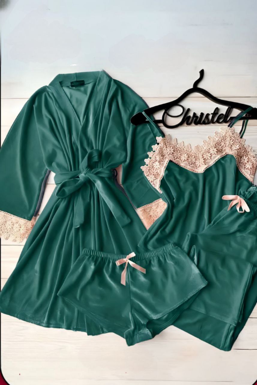 4 Pieces Pajama Winter