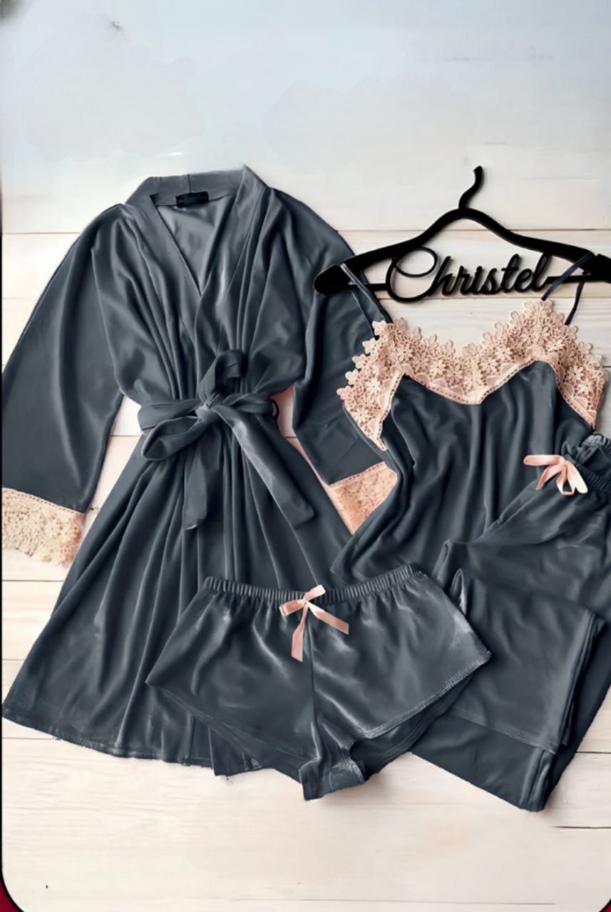 4 Pieces Pajama Winter