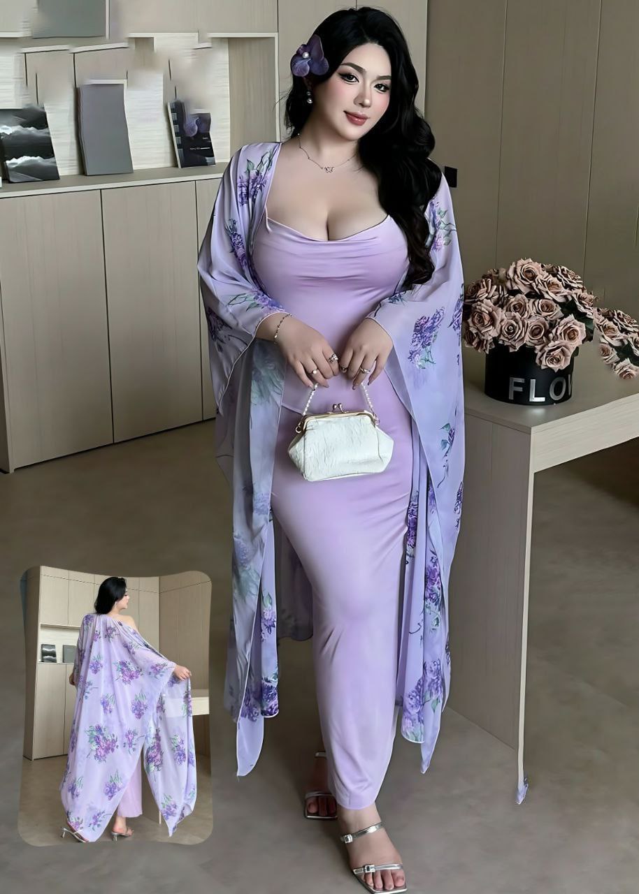 Long Lingerie with Robe