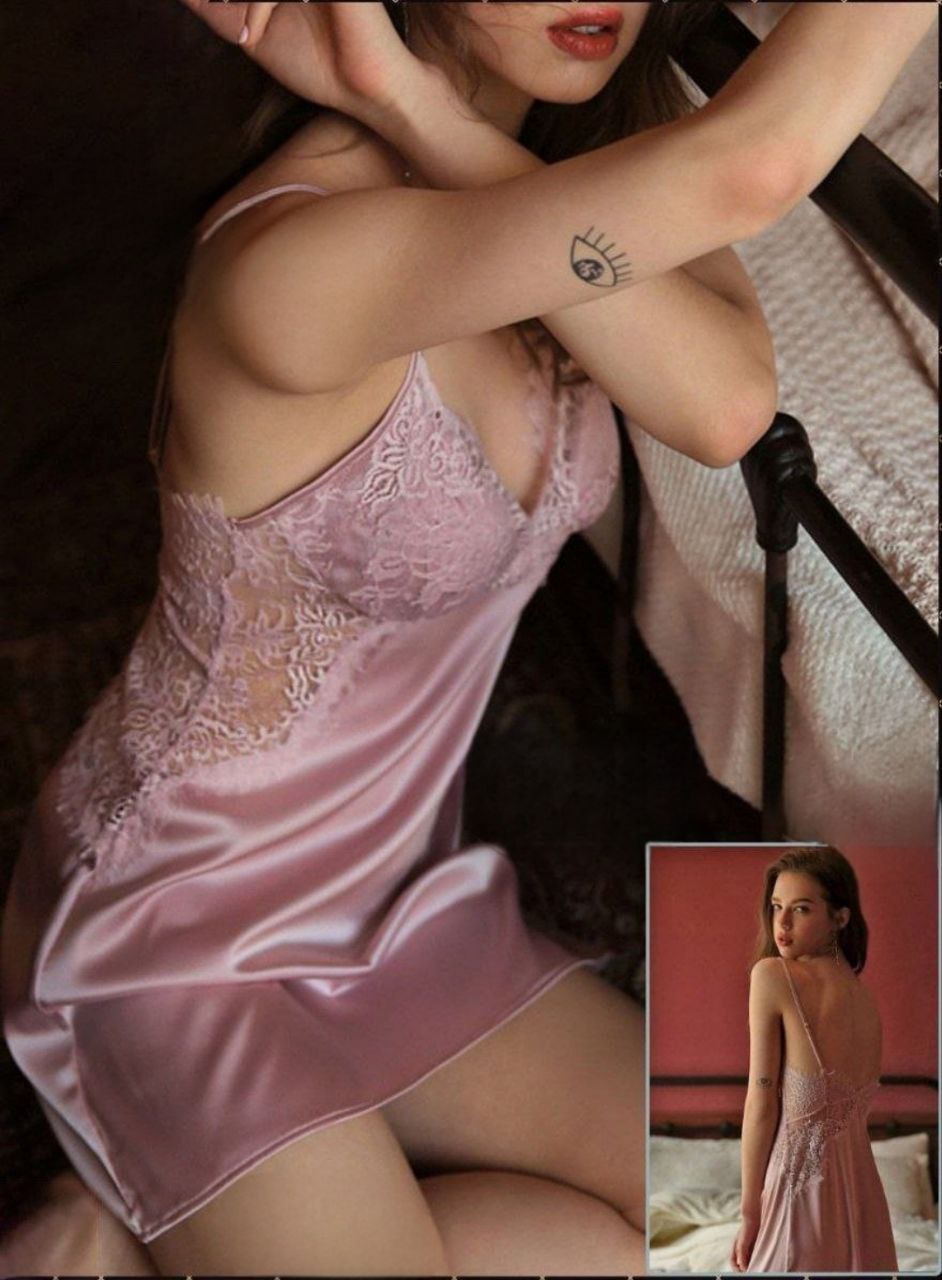 Short Silk Lingerie