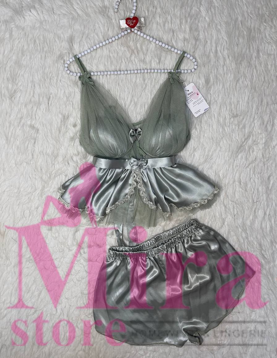 Pajama Short Silk