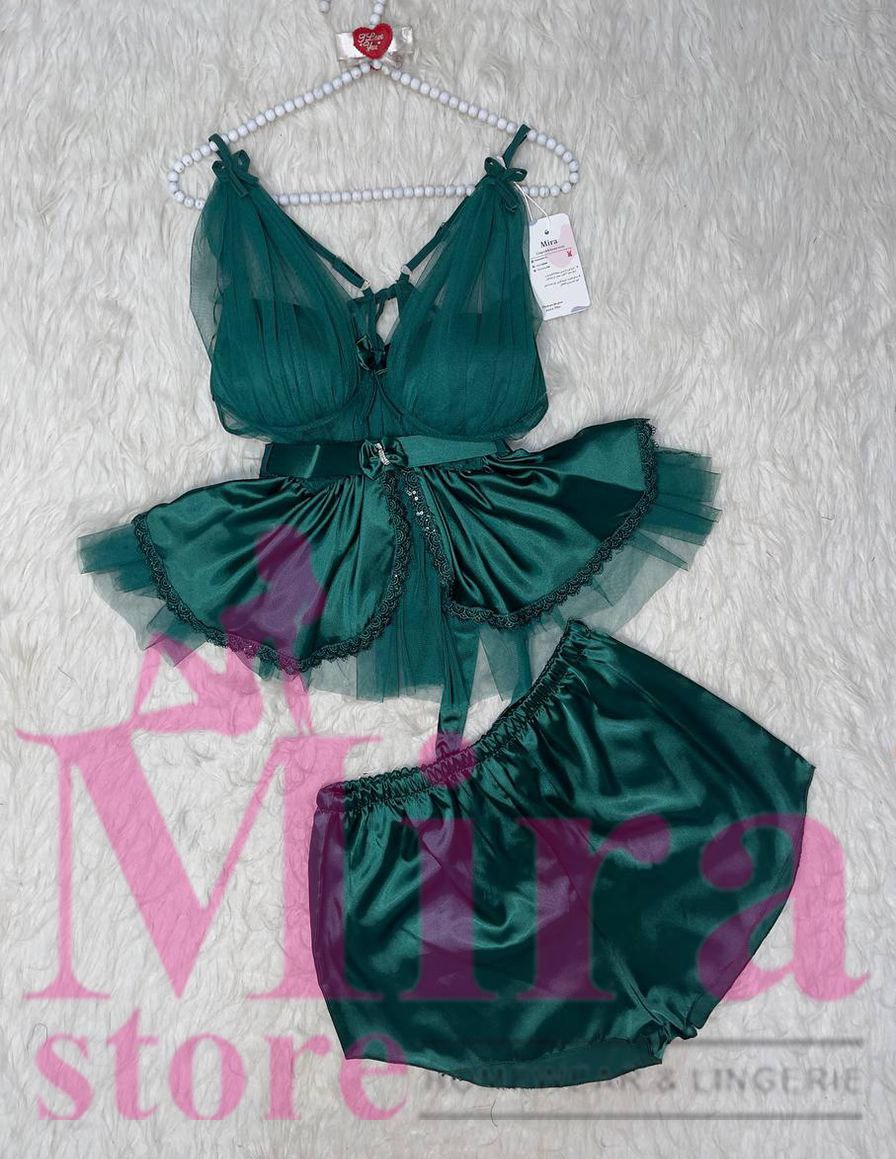 Pajama Short Silk