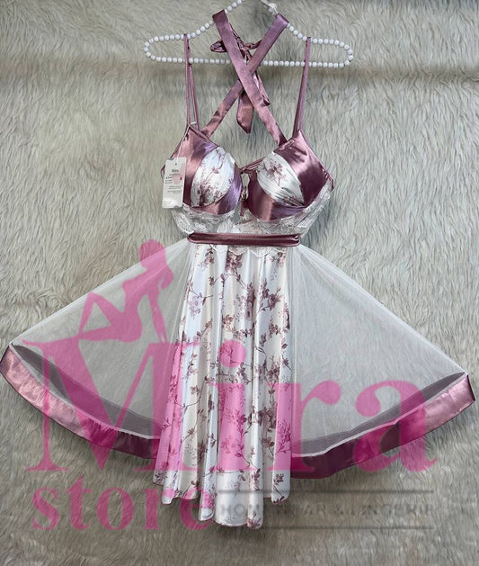Short Silk Lingerie