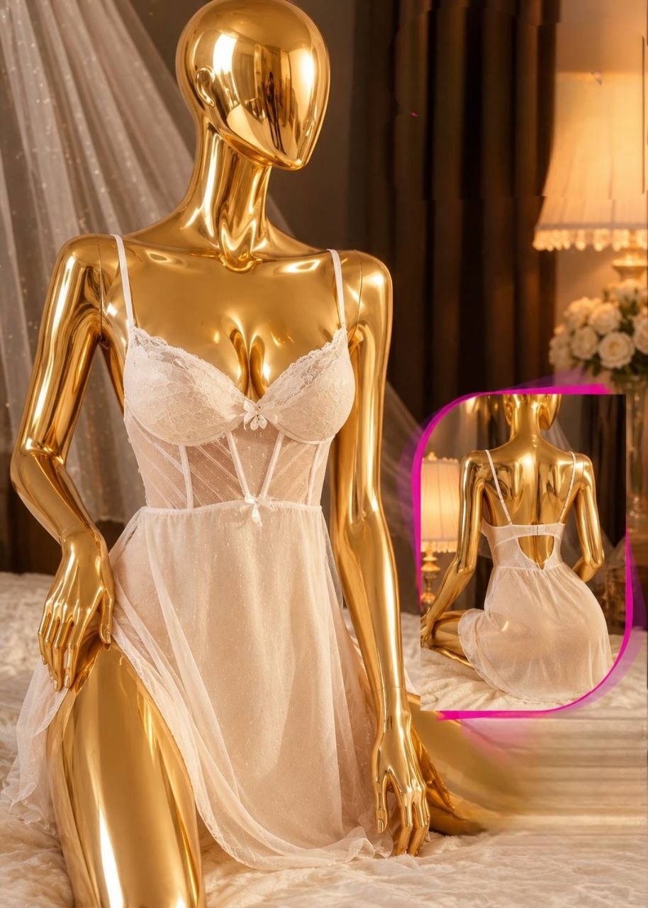 Short Lingerie Silk
