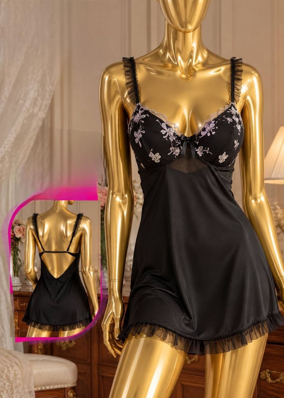Short Lingerie Silk