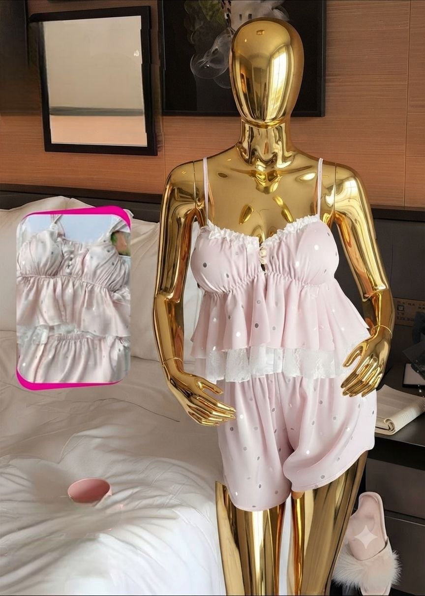 Pajama short silk
