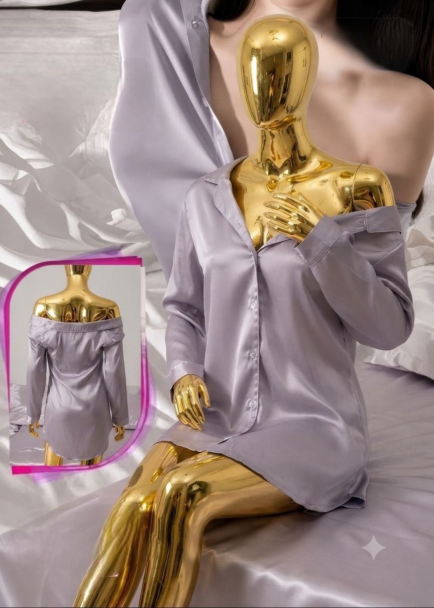 Short Lingerie Silk