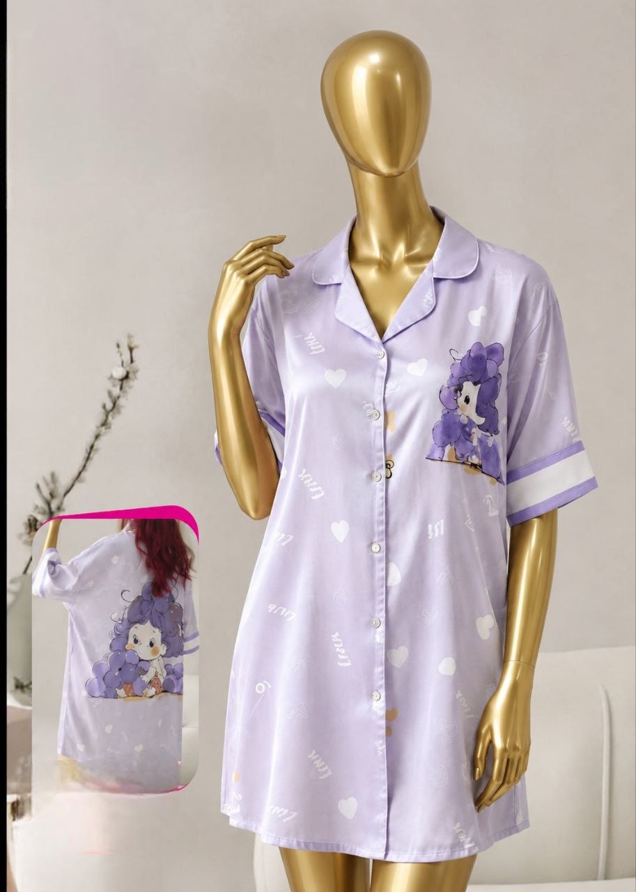 Night Shirt Silk