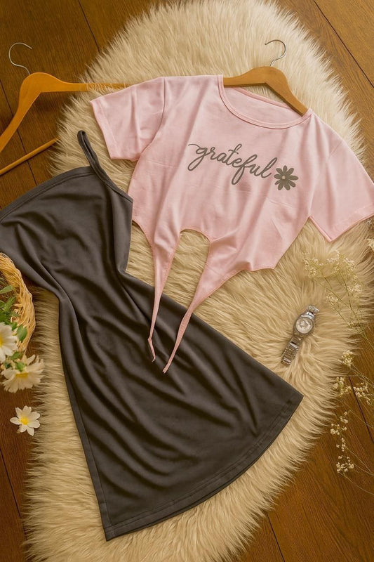 2 Pieces Night Shirt
