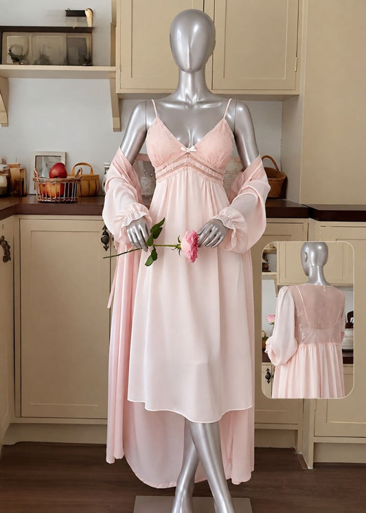 Long Lingerie With Robe