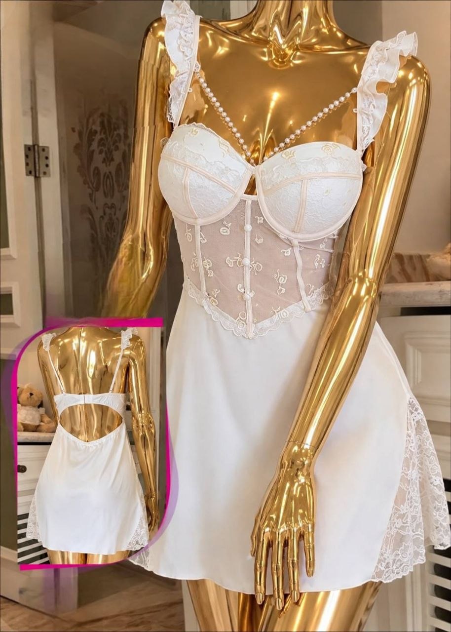 Short Lingerie Silk