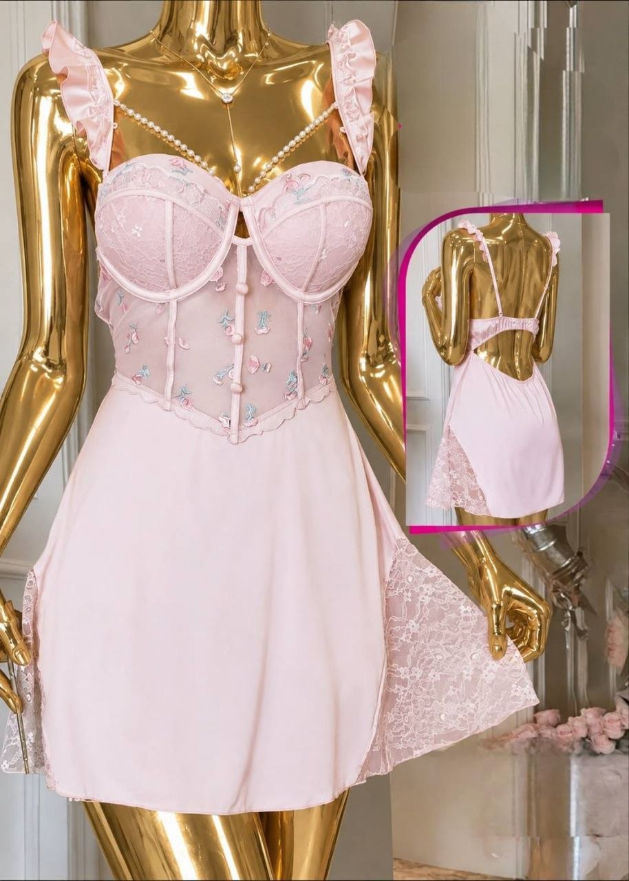 Short Lingerie Silk