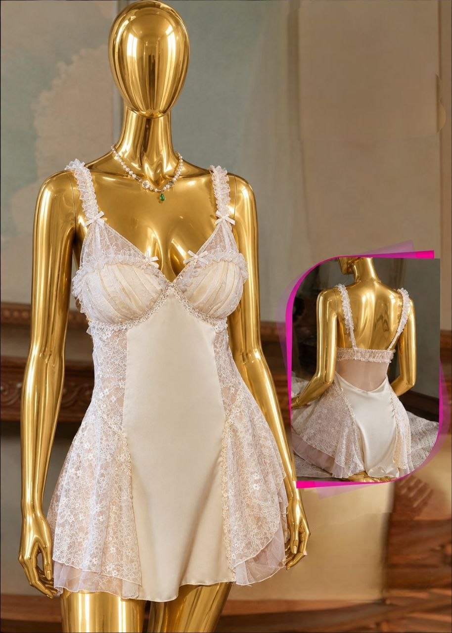 Short Lingerie Silk