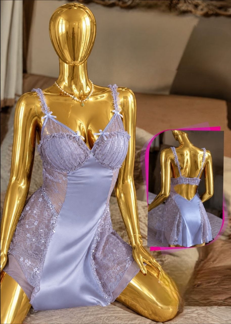 Short Lingerie Silk