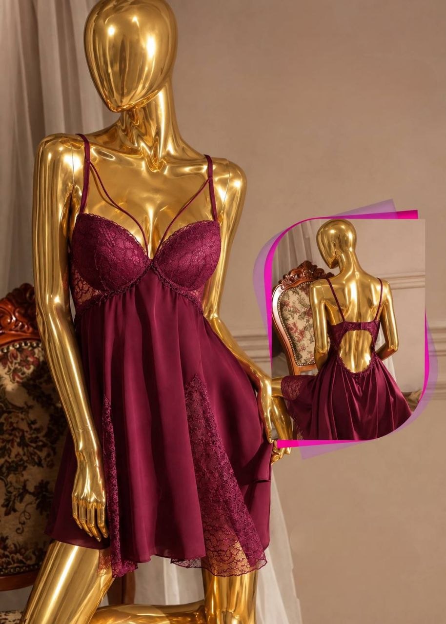 Short Lingerie Silk