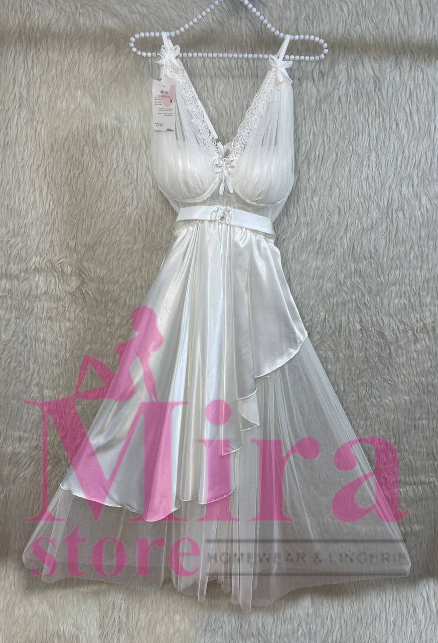 Long Silk Lingerie