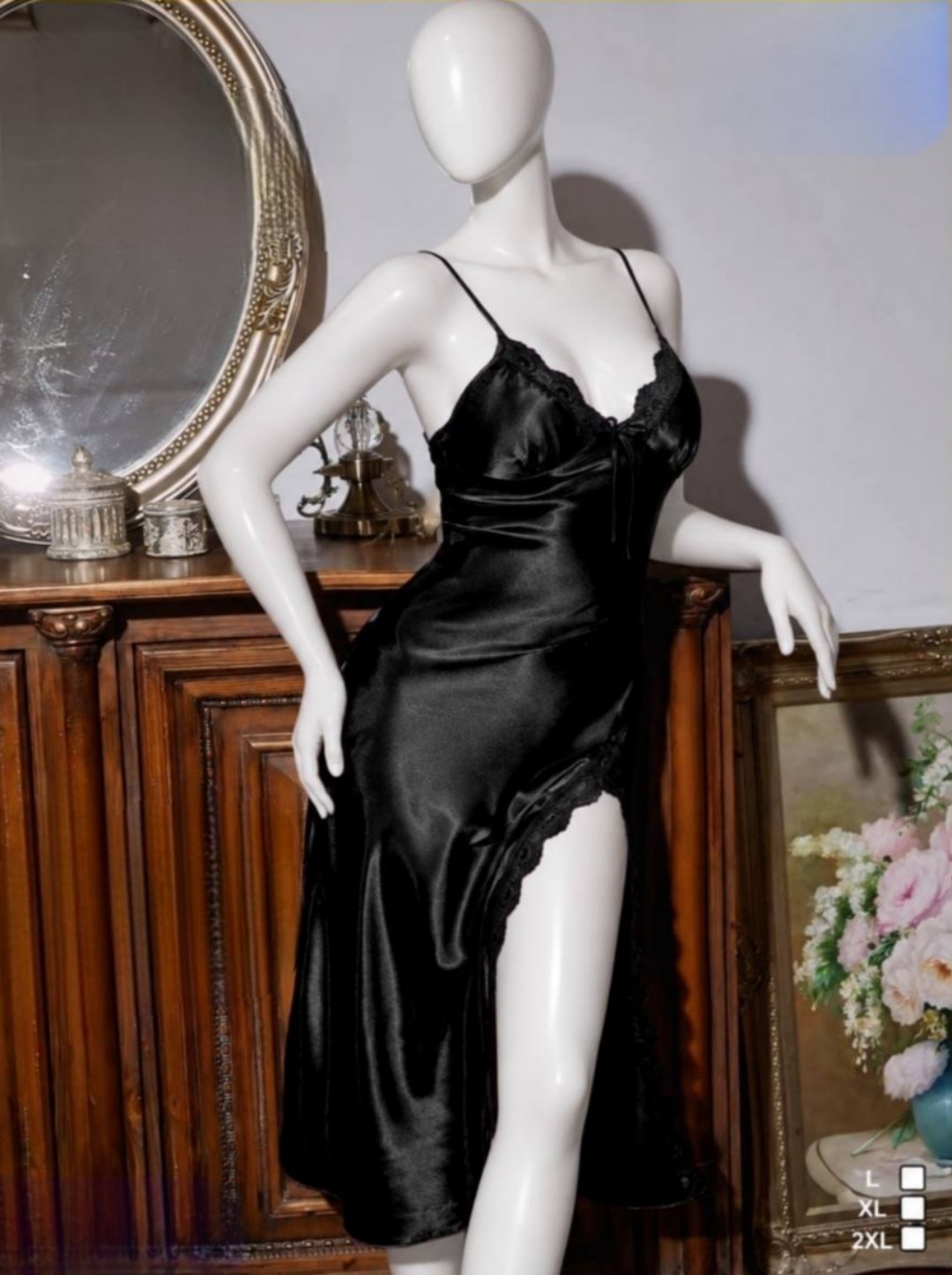 Long Lingerie Silk