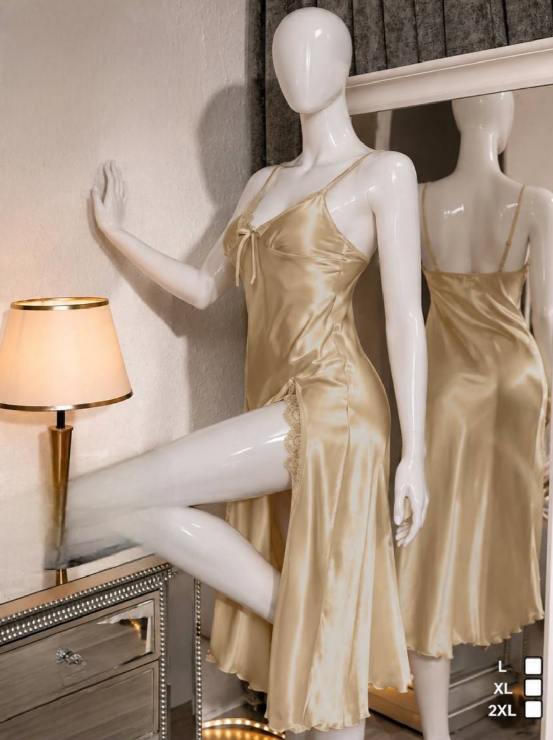 Long Lingerie Silk