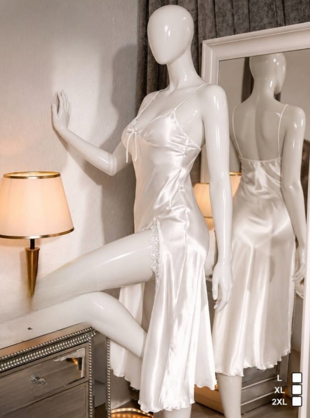 Long Lingerie Silk