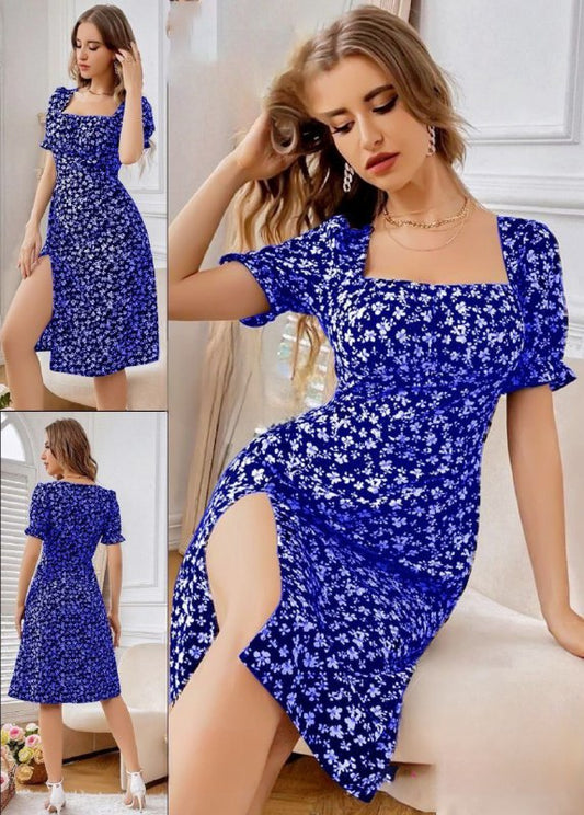 Short Floral Dress