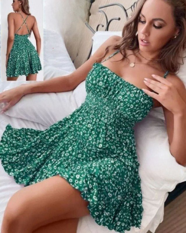Short Floral Dress