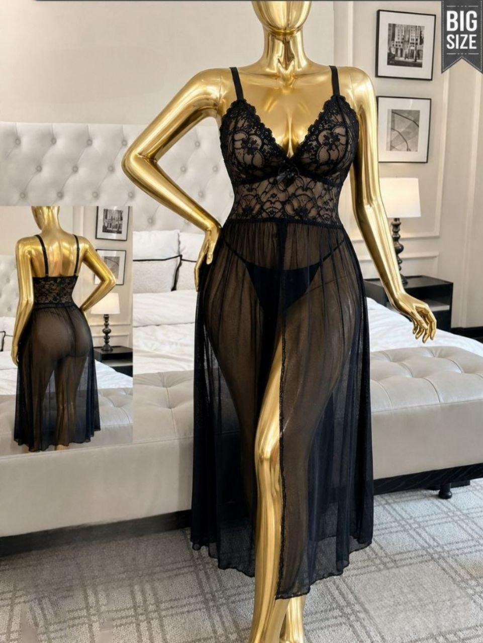 Long Lingerie big size