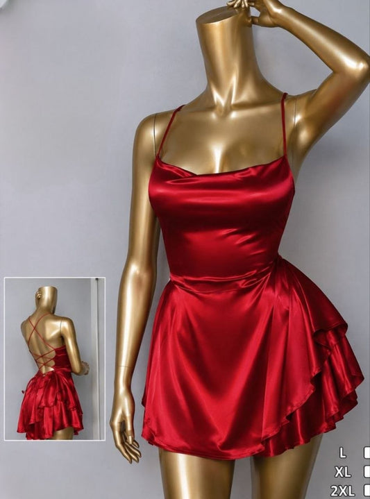 Short Silk Lingerie