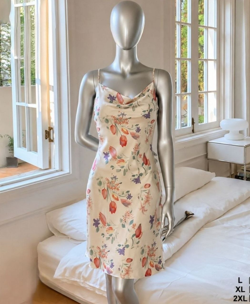 Short Lingerie Silk