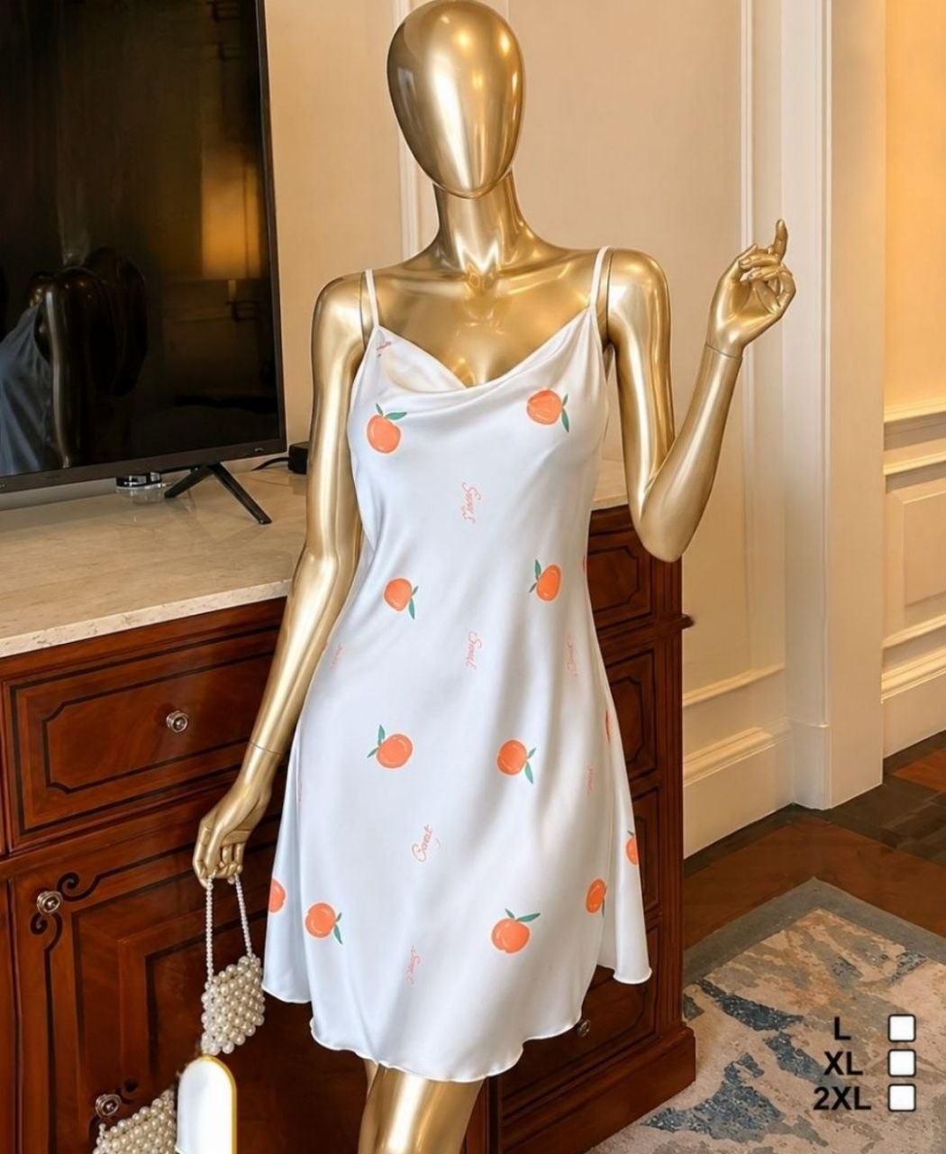 Short Lingerie Silk