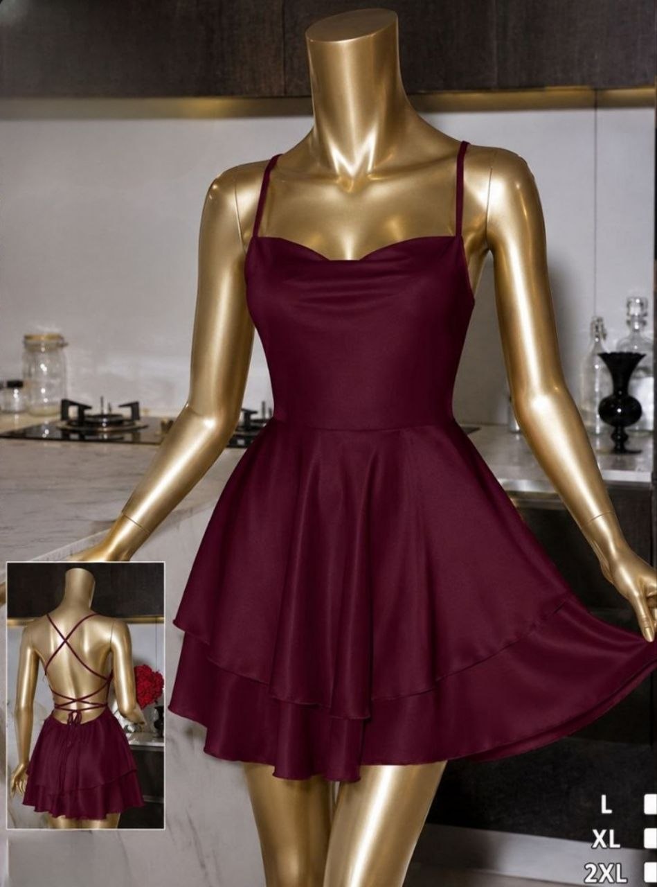 Short Silk Lingerie